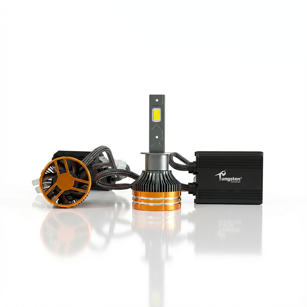 Tungsten TG320 Pro 320W LED Headlight Bulb | 32000 Lumens | 4300K Warm White Light | Premium Performance | 2-Year Warranty